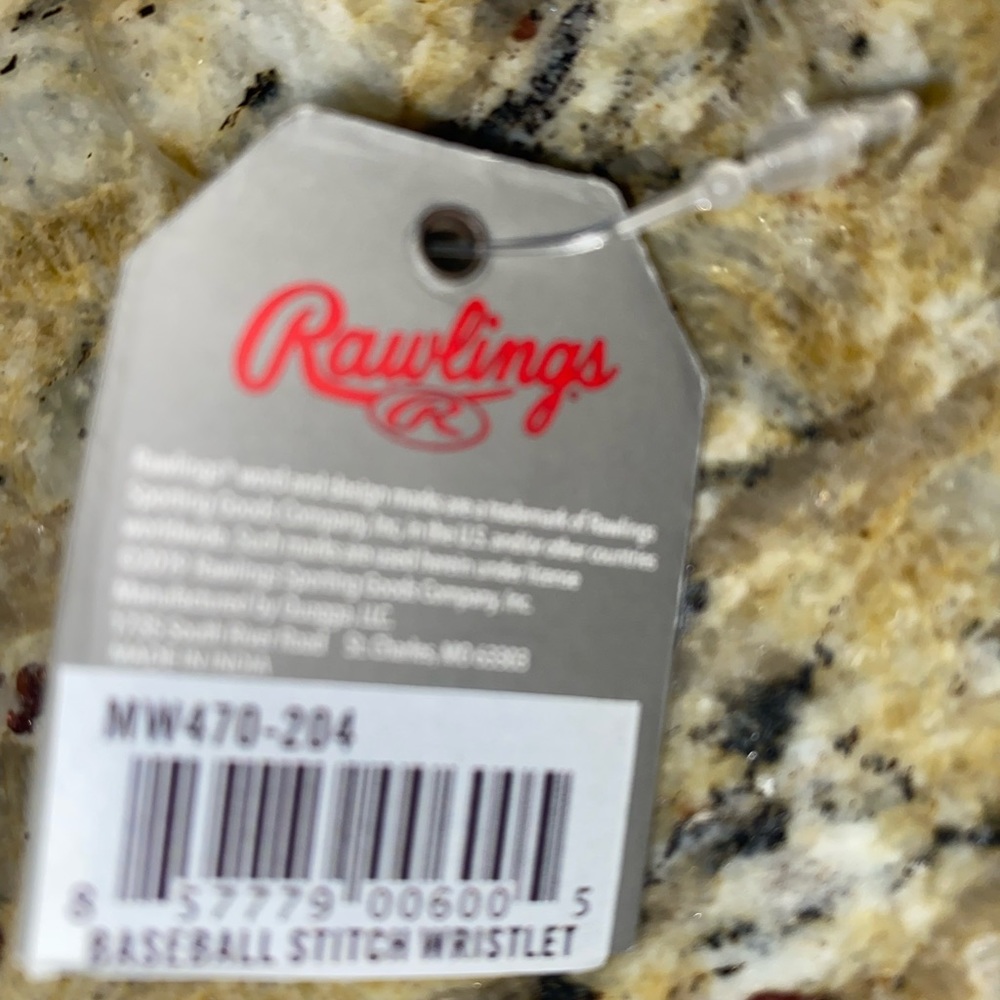 RAWLINGS BASEBALL STITCH WRISTLET - 2020 MCWS - NWT - Picture 10 of 11